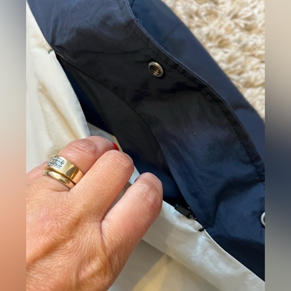 OOBE Brand Men's Snap Front Deck Shirt Jacket blue size L (H102) - Picture 9 of 14